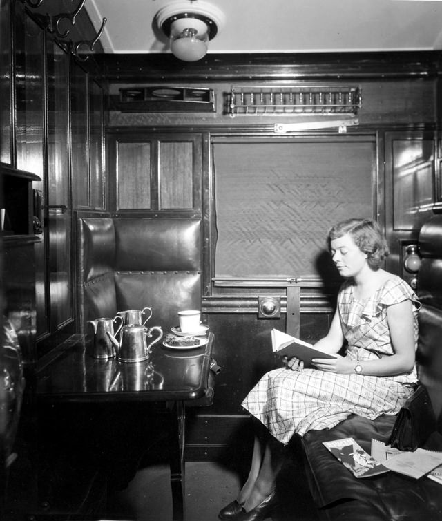 Interior of a First Class Couple,1950s