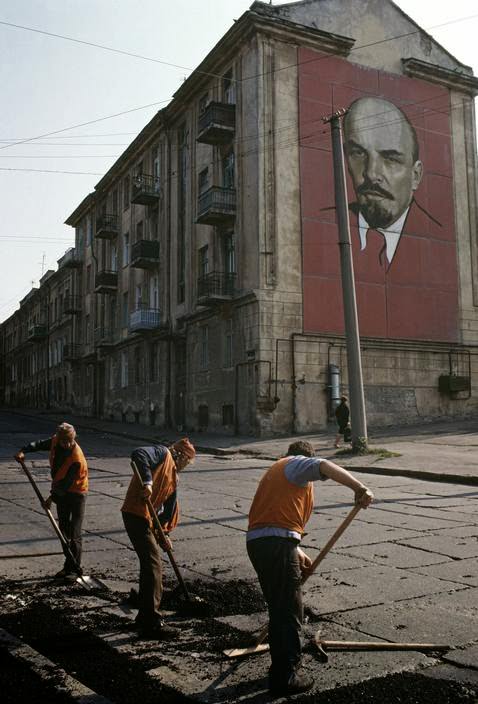 Workers in Odessa.