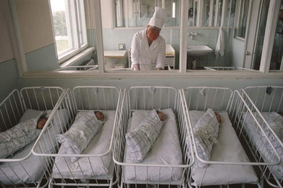 The maternity ward in Chernivtsi.