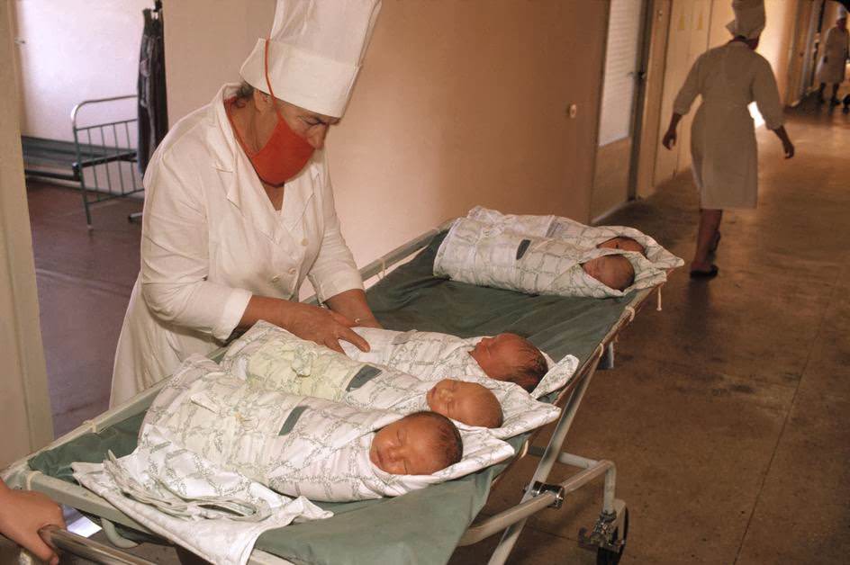 The maternity ward in Chernivtsi.