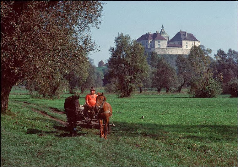 East Lviv, Olesko Castle, built by the Poles in the XIV century.