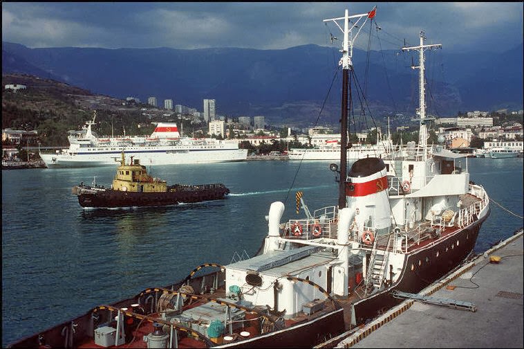 Yalta port.