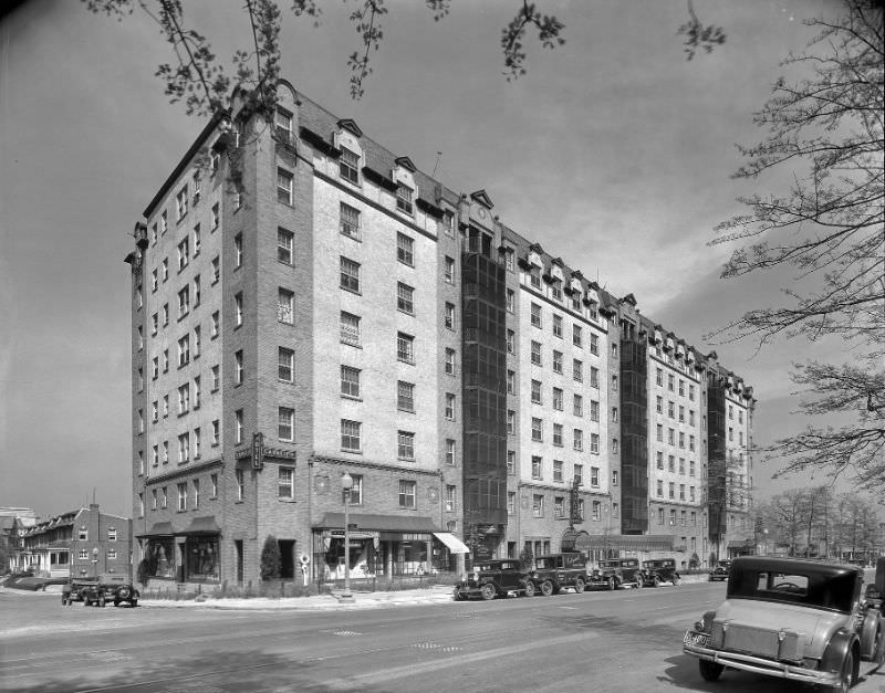 Exterior of Cavalier Hotel, Washington, D.C., 1931