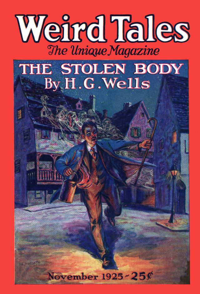Weird Tales cover, September 1925