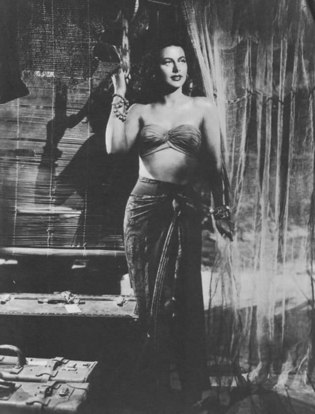 Journey to the Heart of Darkness: Fabulous Photos of Hedy Lam in White Cargo 1942