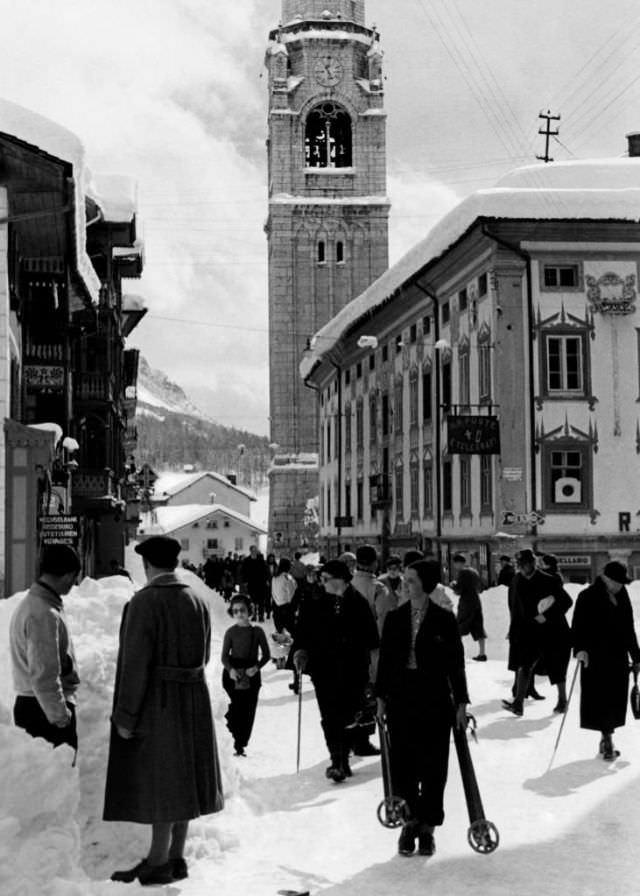 Cortina d'Ampezzo, 1930.