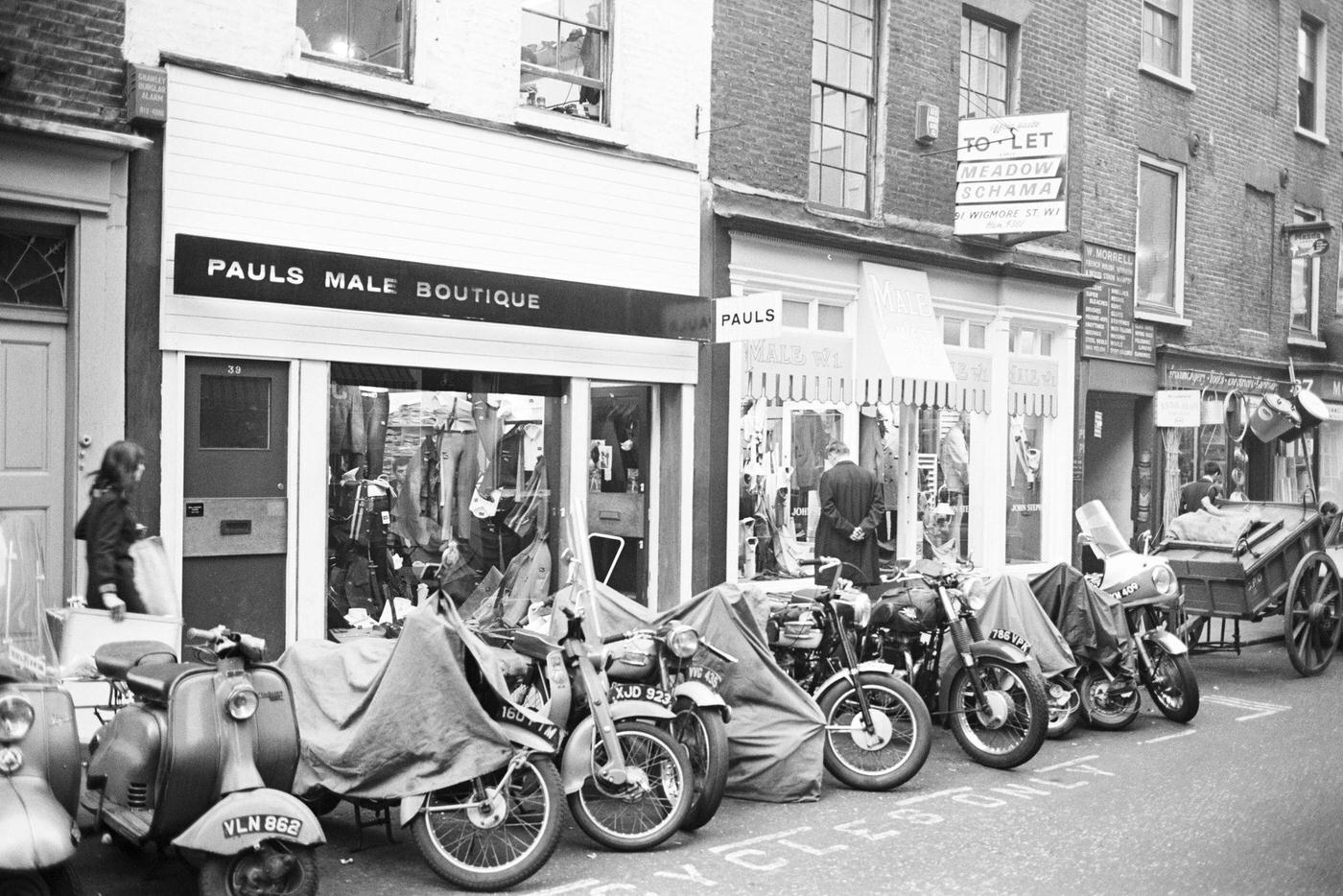 Winter 1965 Men Fashion in London