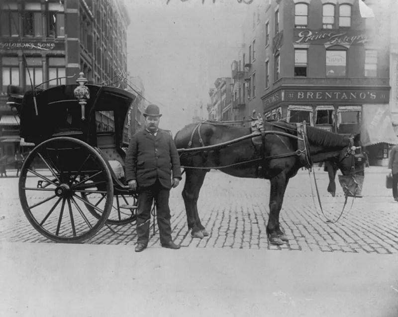 Hansom cab driver.