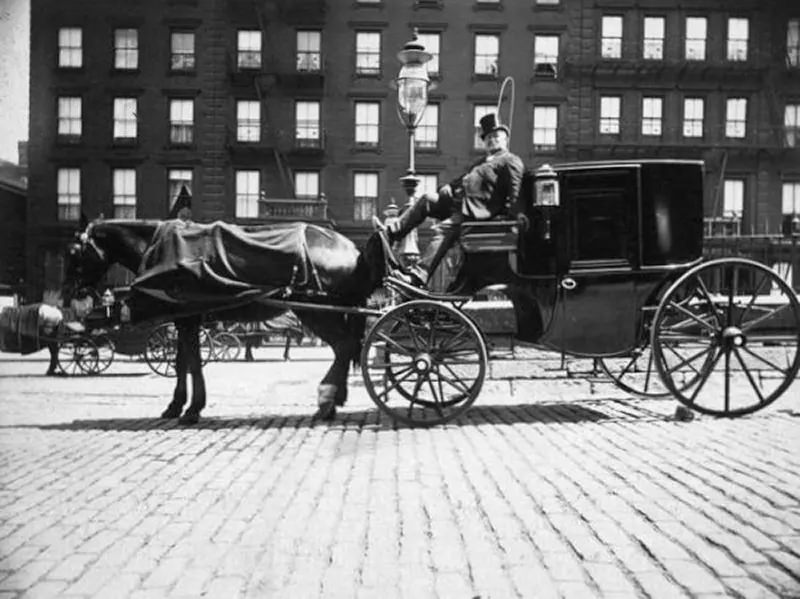 Hansom cab driver.