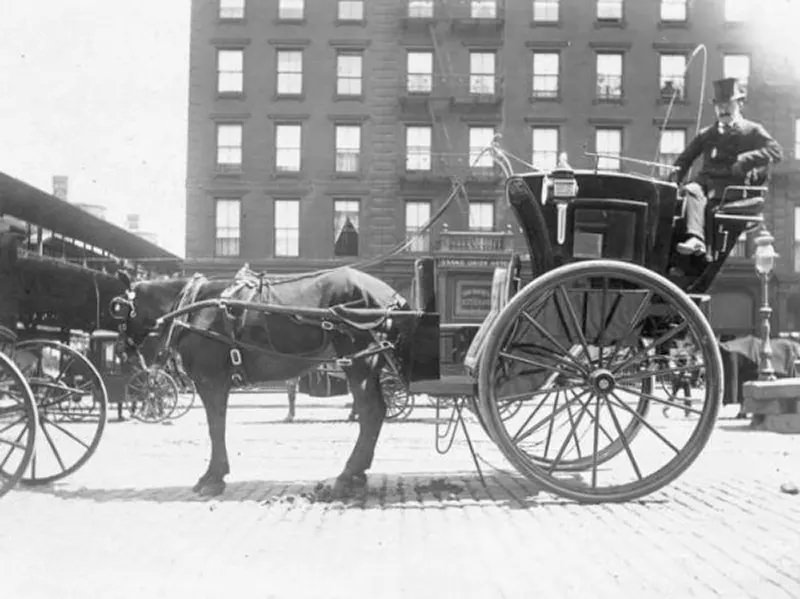 Hansom cab driver.