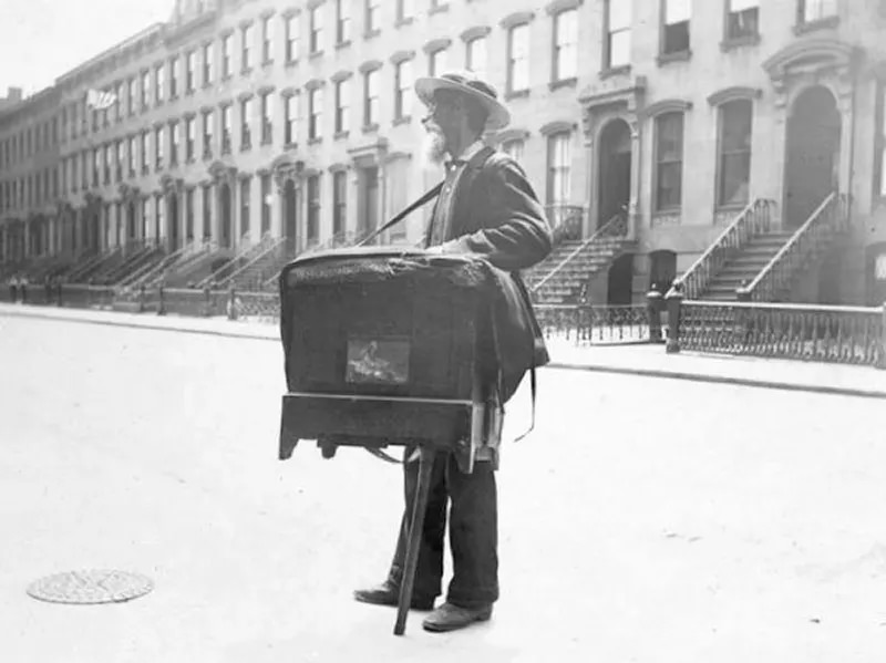 Organ grinder.