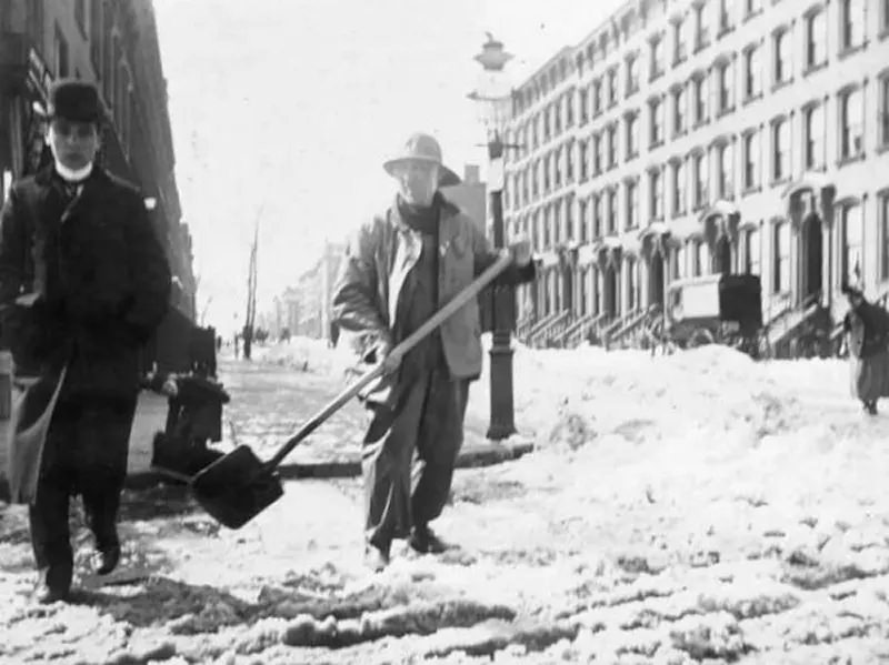 Snow remover.