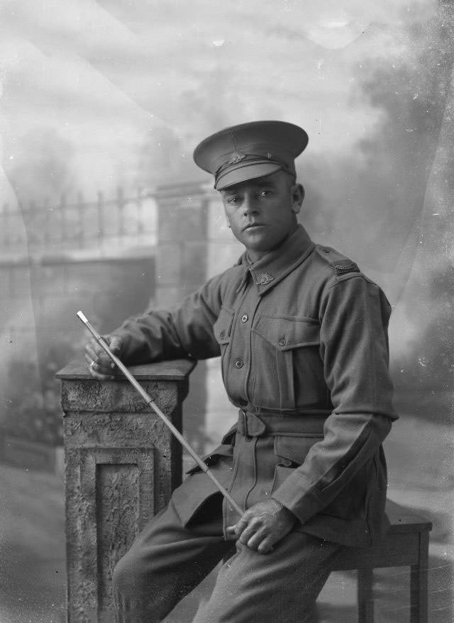 Australian soldier, Thomas Dix (1886-1917), WWI