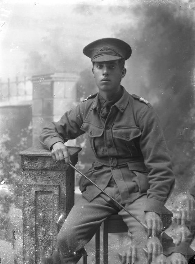 Private Oliver John Cripps (1897-1962), WWI