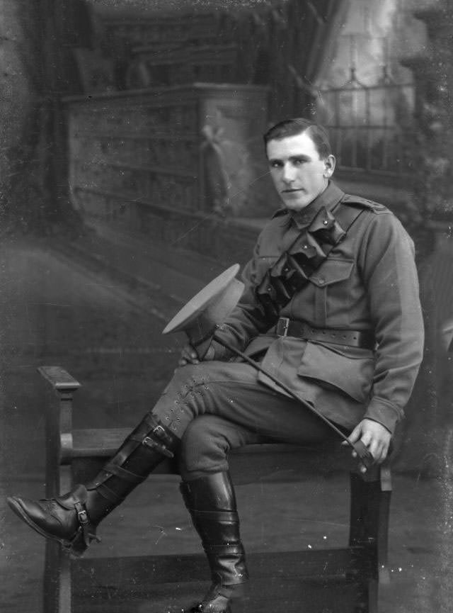 Australian soldier, Charles Lutch, WWI