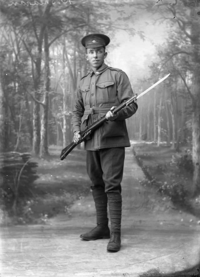 Australian soldier, Dan Sheahan (1882-1977), WWI