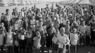 El Shatt Camps in Egypt during WWII