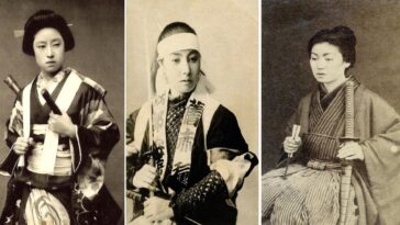 Female Samurai Warriors 19th century