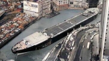 Marine Angel's Journey Chicago River 1953