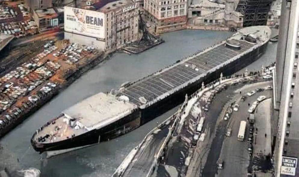Marine Angel's Journey Chicago River 1953