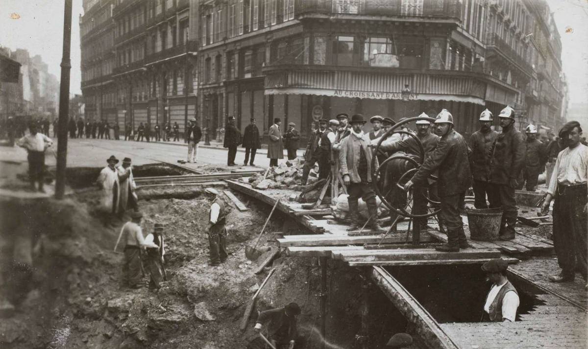 Paris Rainstorm 1914