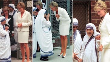 Princess Diana and Mother Teresa