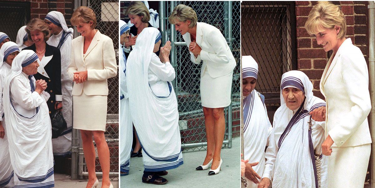 Princess Diana and Mother Teresa