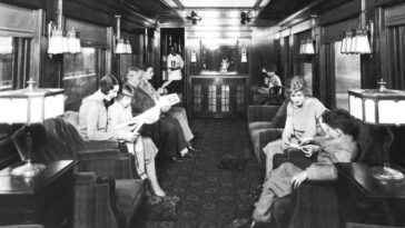 Train Travel 1920s