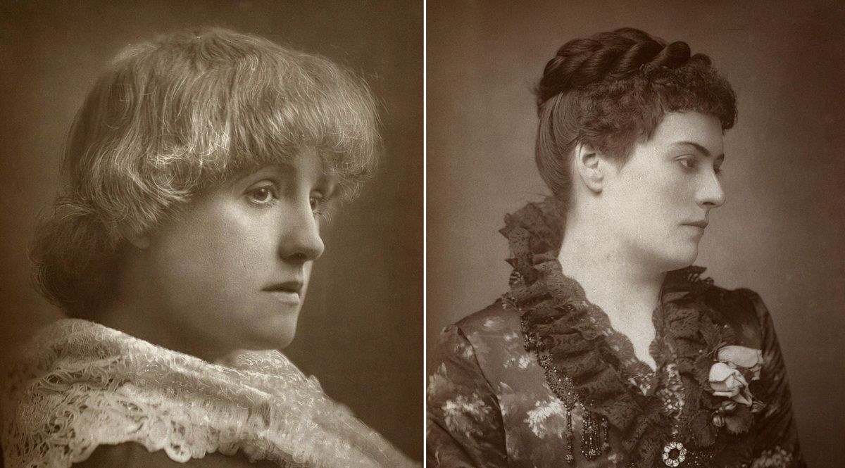 Victorian women hairstyle