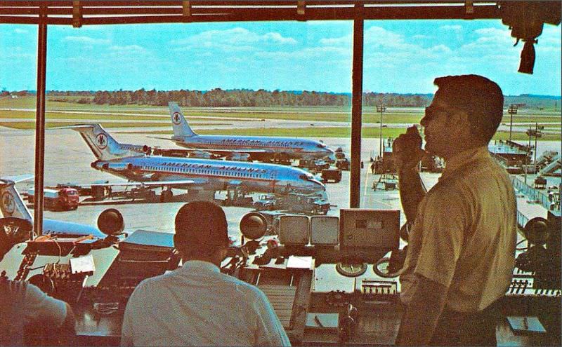 A view from the control tower of the Greater Cincinnati Airport