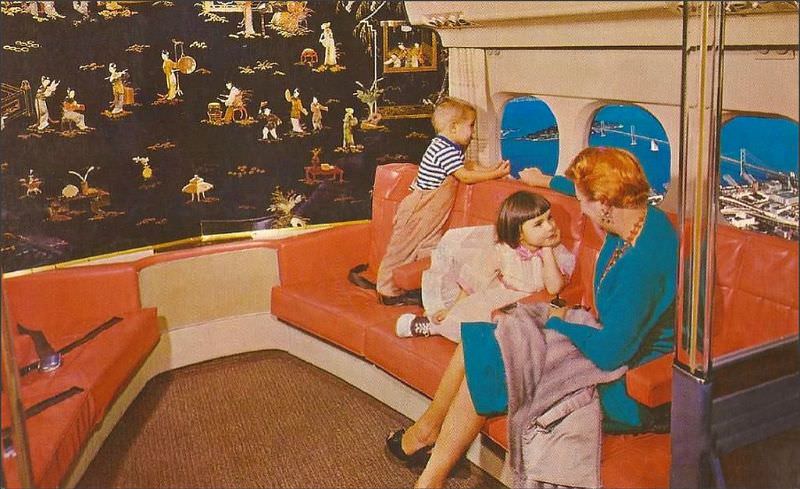 Pacific Southwest Airlines (PSA) Electra Jet, 1950s
