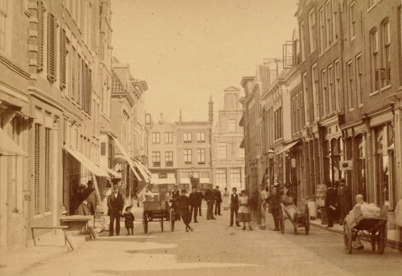 Langestraat, 1885