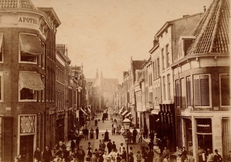 Langestraat, 1890