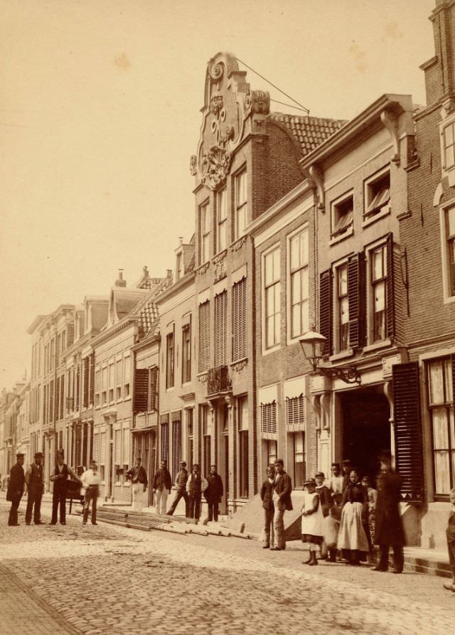 Langestraat, 1880