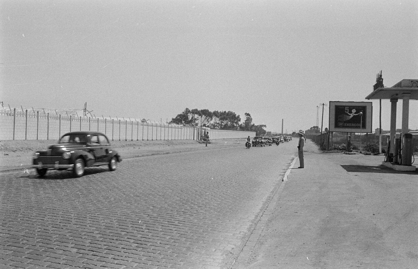 Official visit of Guy Mollet to Algeria, September 8, 1956