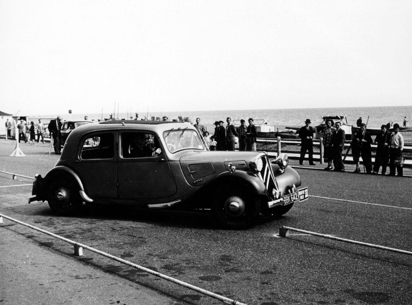 1938 Citroën 7CV at Brighton Motor Rally, 1953.