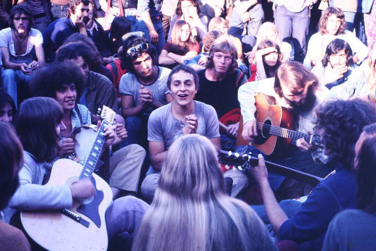 Hippies, Artists, and Activists: Life on Dam Square, Amsterdam in the 1970s