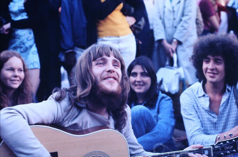 Hippies, Artists, and Activists: Life on Dam Square, Amsterdam in the 1970s