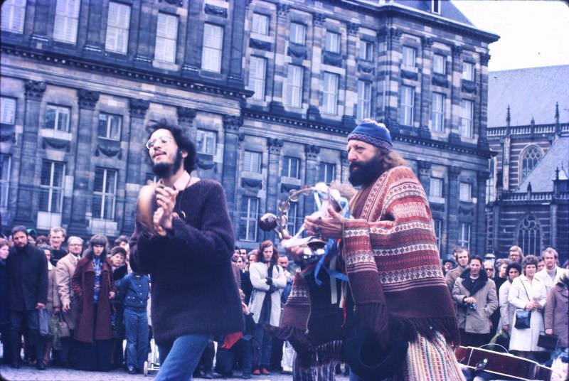 Hippies, Artists, and Activists: Life on Dam Square, Amsterdam in the 1970s