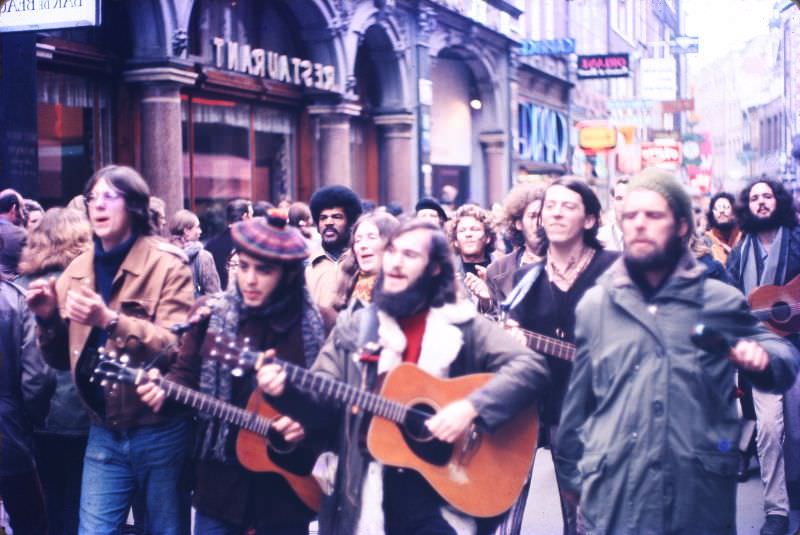 Hippies, Artists, and Activists: Life on Dam Square, Amsterdam in the 1970s