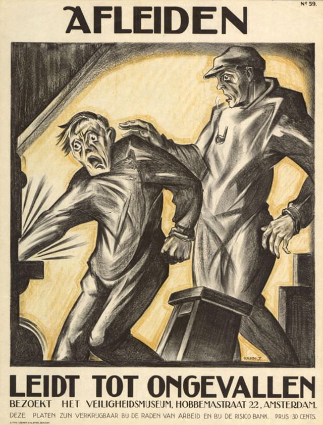 Poster by Albert Hahn, 1927-1928