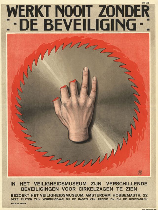 Poster by Herman Heyenbrock, 1928