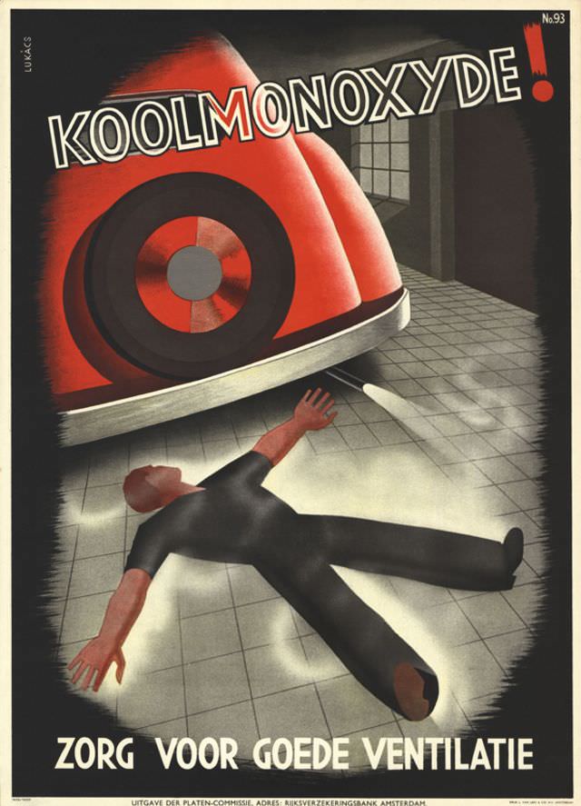 Poster by E. Lukàcs, 1939