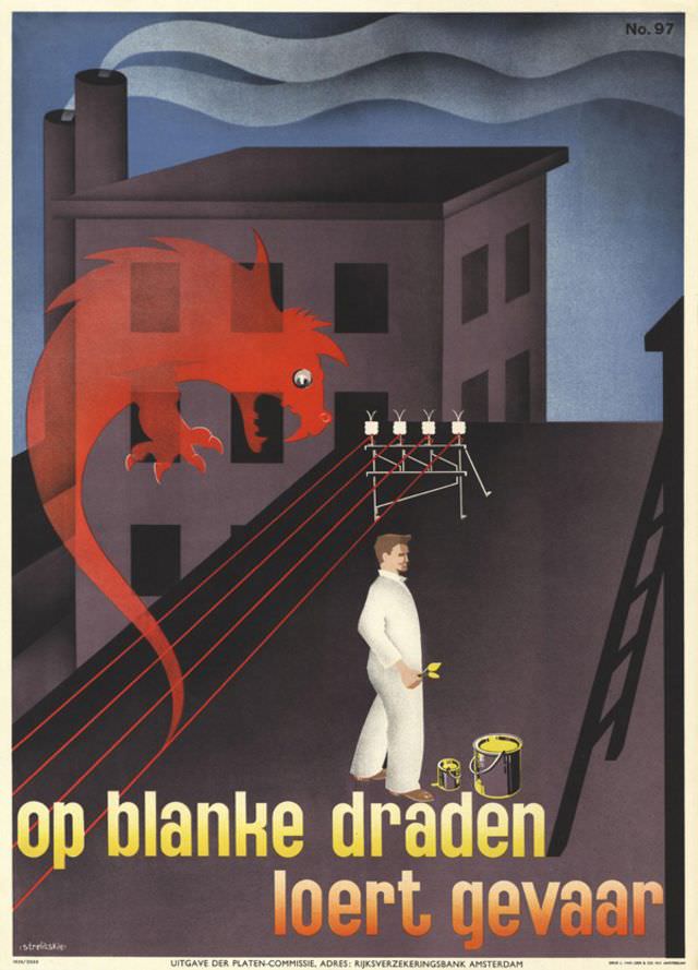 Poster by Strelitskie, 1939