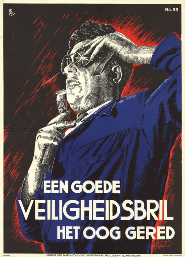 Poster by W. Poll, 1939