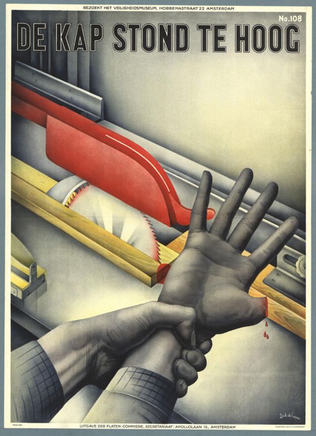 Poster by Drik de Leeuw, 1940