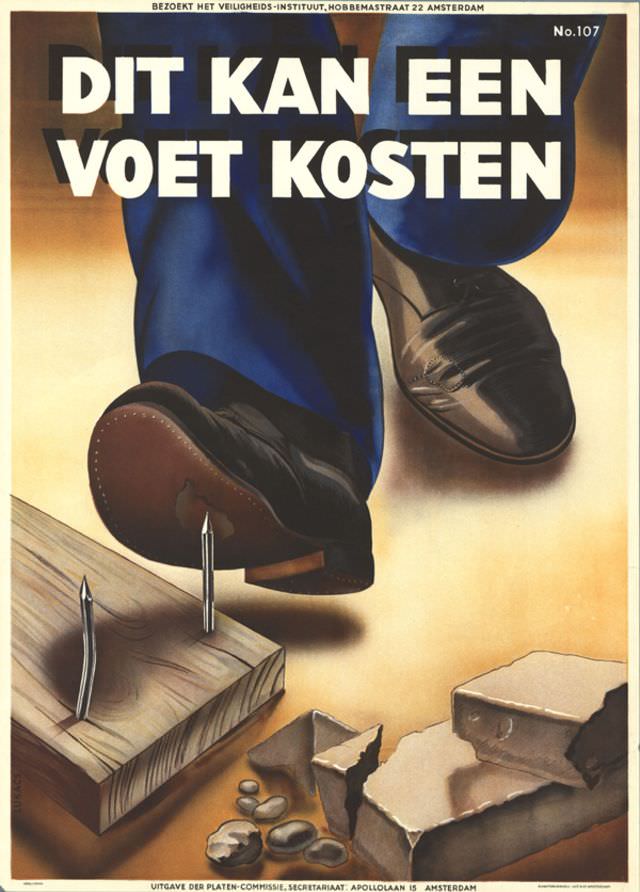 Poster by E. Lukàcs, 1940