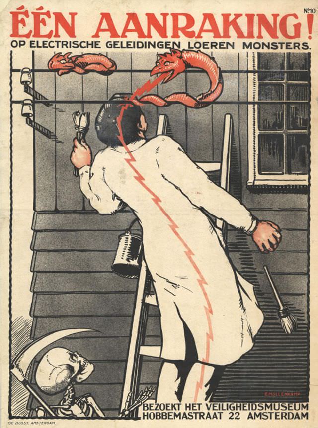 Poster by Evert Möllenkamp, 1925-1949