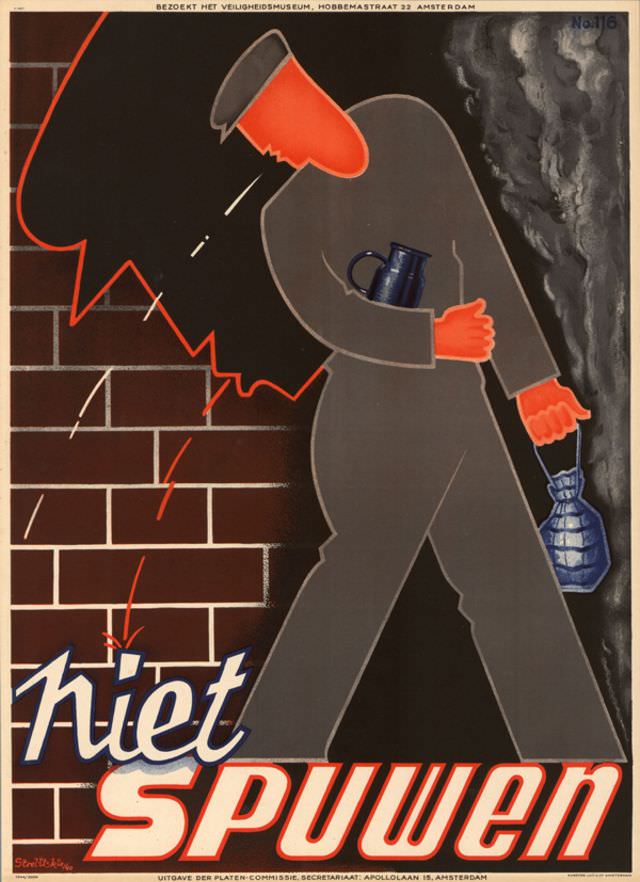 Poster by Strelitskie, 1941