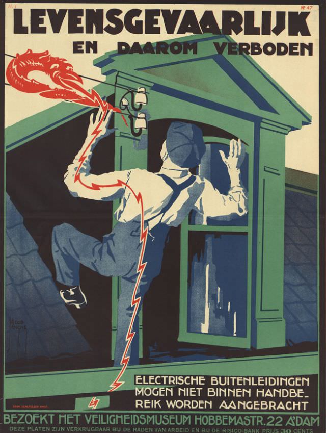 Poster by Jacob Jansma, 1925